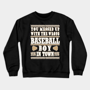 baseball Crewneck Sweatshirt